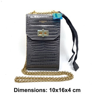 GIVENCHY Phone Crossbody Bag ของแท้ 100% [ส่งฟรี]