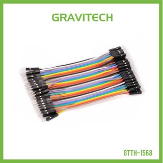 [Gravitechthai]Premium Male/Male Jumper Wires - 10cm x40