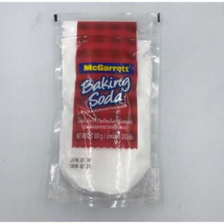 โซดาแม็กกาเรต (sodium bicarbonate )ใส่ขนม ขัดผิว ล้างผัก หมักหมู ขนาด 300 กรัม
