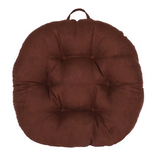 เบาะรองนั่ง H&amp;L STYLE GORA 20X20 นิ้ว สีน้ำตาล หมอนอิงและเบาะ CHAIR PAD H&amp;L STYLE GORA 20X20" BROWN