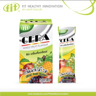 **CERA Elrctrolite beverages เกลือแร่ นักกีฬา รสผลไม้รวม 25g 50 ซอง / ส้ม 4.2g 100ซอง