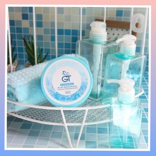 จัดส่งฟรี!! GT SCRUB สูตร รีเฟรชชิ่ง เฮอเบิล เย็นสดชื่น​ ช่วยลดกลิ่นตัว​ ฆ่าเชื้อโรค​ 300g.