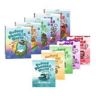 Oxford Phonics World เซตแบบฝึกหัดภาษาอังกฤษสำหรับเด็ก