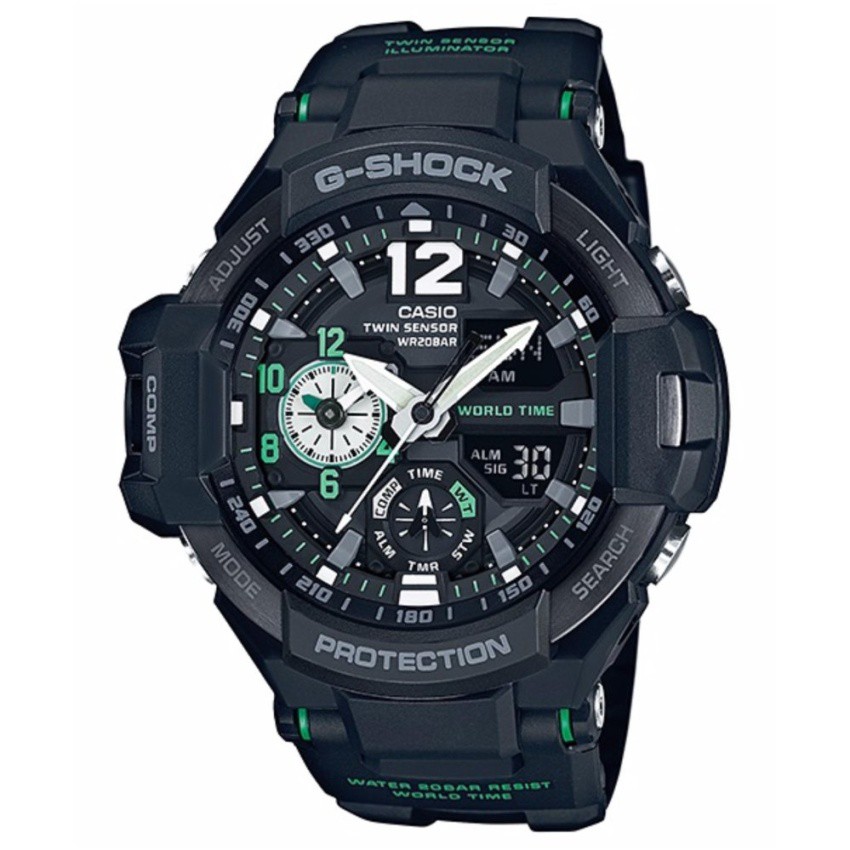 Casio G-Shock นาฬิกาข้อมือรุ่น Gravitymaster GA-1100-1A3DR - ประกัน CMG 1 ปี