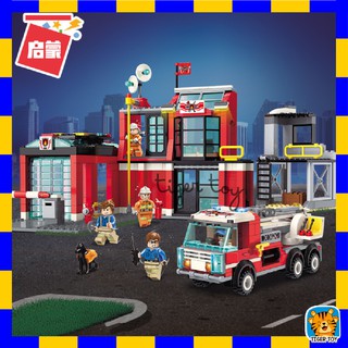 ตัวต่อ นักดับเพลิง  Fire rescue ENL2808 จำนวน 523 ชิ้น