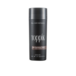 TOPPIK HAIR FIBER ผลิตภัณฑ์บำรุงผม Fibers Dark Brown ขนาด 27.5 กรัม ผลิตภัณฑ์บำรุงผม ผลิตภัณฑ์ดูแลเส้นผม ผลิตภัณฑ์ดูแลผิ