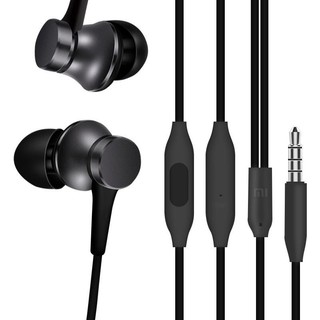 หูฟัง เสียวมี่ แท้ Xiaomi Headphonesอินเอียร์ และไมโครโฟนในตัว ใช้กับช่องเสียบขนาด3.5 mm