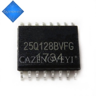 มีสินค้า ซีรีย์รถบัส W25Q128BVFG 25Q128BVFG 25Q128 128M X 1 SPI SOP16 5 ชิ้น