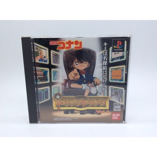 แผ่นแท้ [PS1] Meitantei Conan - Trick Trick Vol. 1 (Japan) (SLPS-03548) Detective Case Closed