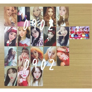 [พร้อมส่ง] การ์ดไอรีน เวนดี้ ซึลกิ เยริ จอย รวม - Red Velvet