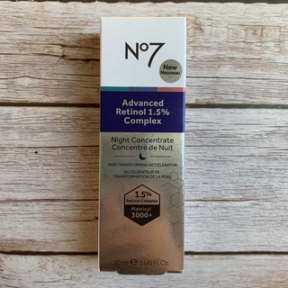 No7 Advanced Retinol 1.5% Complex Night Concentrate