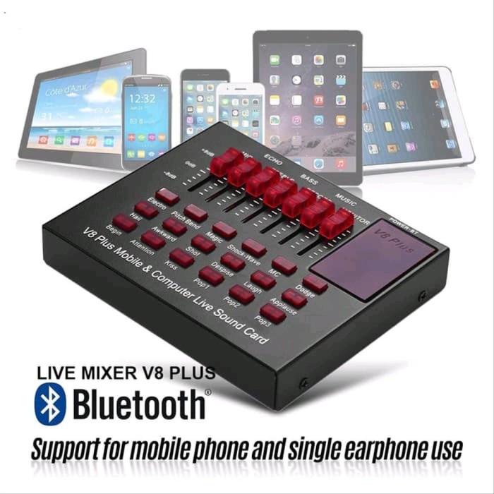ซาวด์การ์ด V8 Plus External Mixer Taffstudio