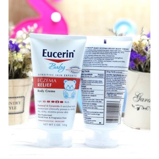 Eucerin baby eczema relief body creme 141g