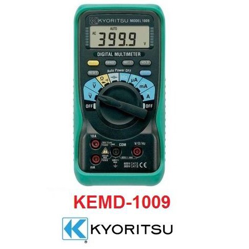 Kyoritsu มัลติมิเตอร์แบบดิจิตอล Digital Multi Meter รุ่น KEMD-1009