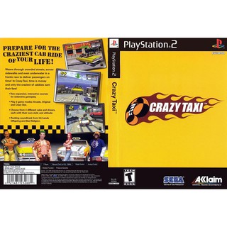 CRAZY TAXI [PS2 US : CD 1 Disc]