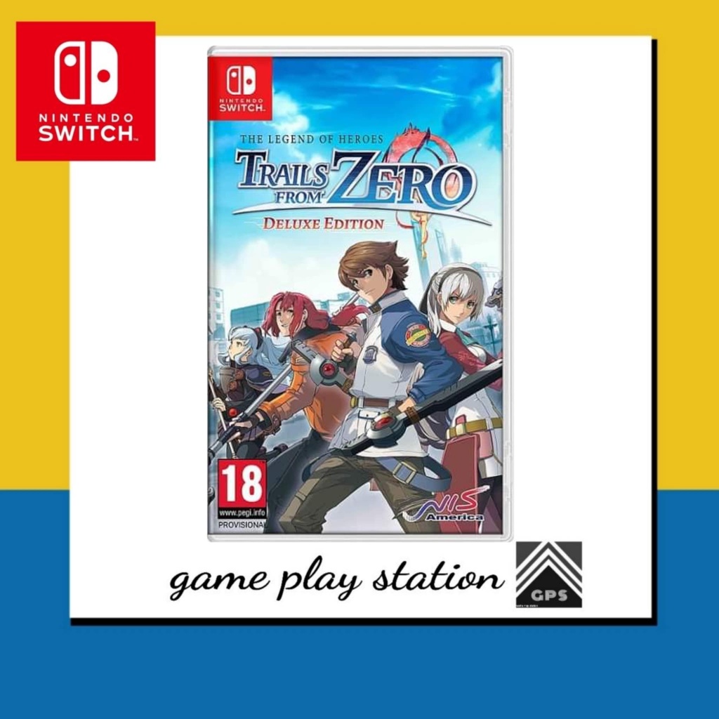 nintendo switch the legend of hero trails from zero deluxe edition ( english zone 2 )