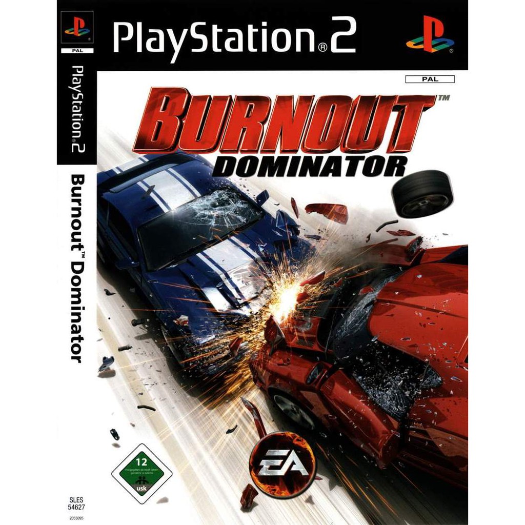 แผ่นเกมส์ Burnout Dominator PS2 Playstation 2 คุณภาพสูง ราคาถูก