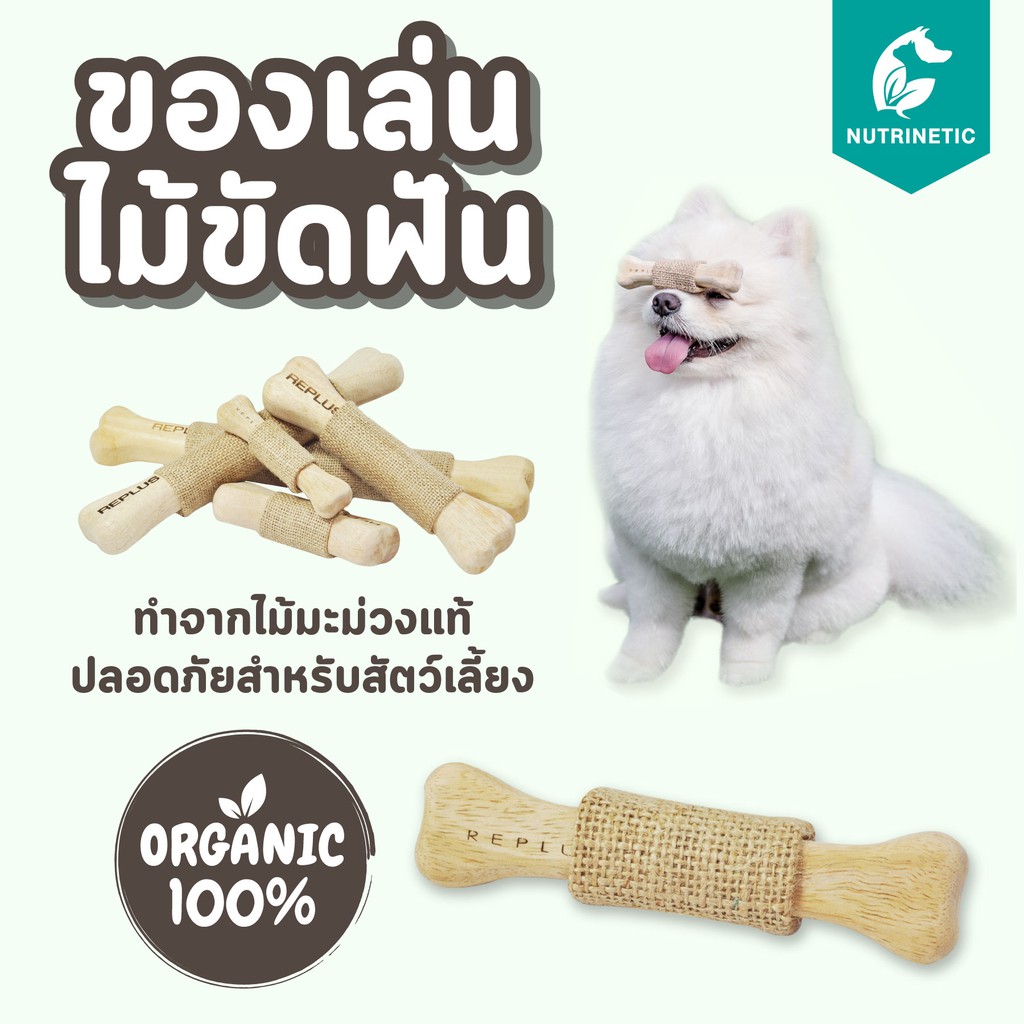 กระดุกกัดสำหรับสุนัข Mango Wood Bone ทำจากไม้มะม่วงแท้ Organic ที่ผ่านกระบวนการฆ่าเชื้อ ปลอดภัย 100%