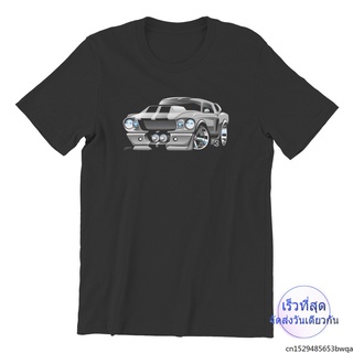 เสื้อยืดเท่ๆ เสื้อยืดลําลองสําหรับผู้ชายแขนสั้นพิมพ์ลาย Sixties American Muscle Car Valorant Novelty Fantas