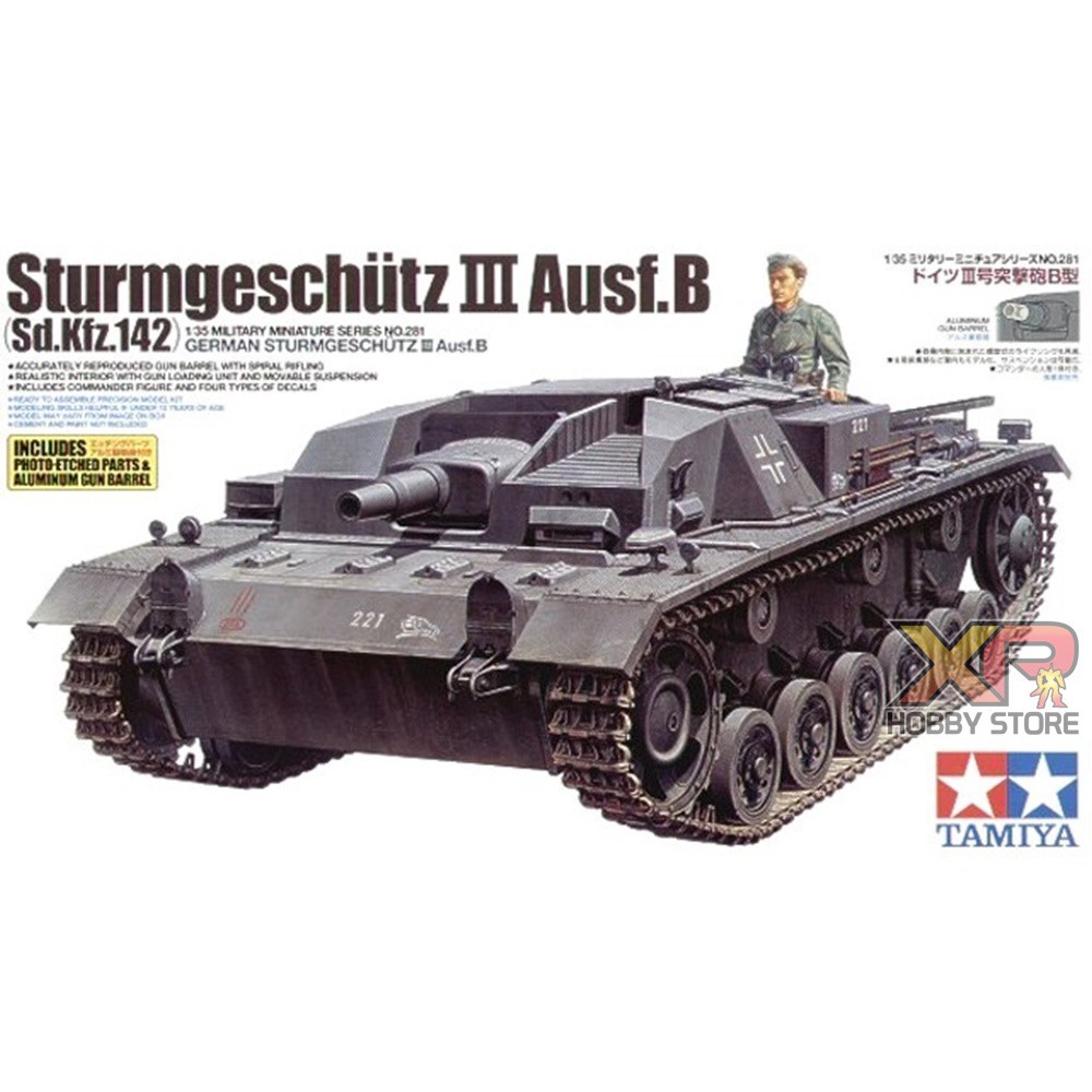 [Tamiya] 1/35 : German Sturmgeschutz III Ausf.B (TA 35281)