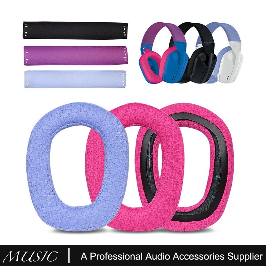 ✨พร้อมส่งด่วน จากไทย✨ ฟองน้ำหูฟัง แบบเมมโมรี่โฟม  สำหรับเปลี่ยนหูฟัง Logitech G435 Headphones Memory