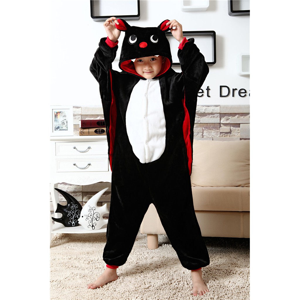 7C65 ชุดเด็ก ชุดมาสคอต ชุดนอนแฟนซี ชุดค้างคาว Mascot Bat Costume