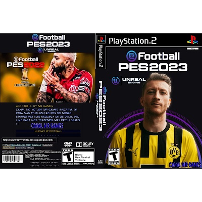 แผ่นเกมส์ PS2 EFootball PES 2023 Eng อัปเดตล่าสุด