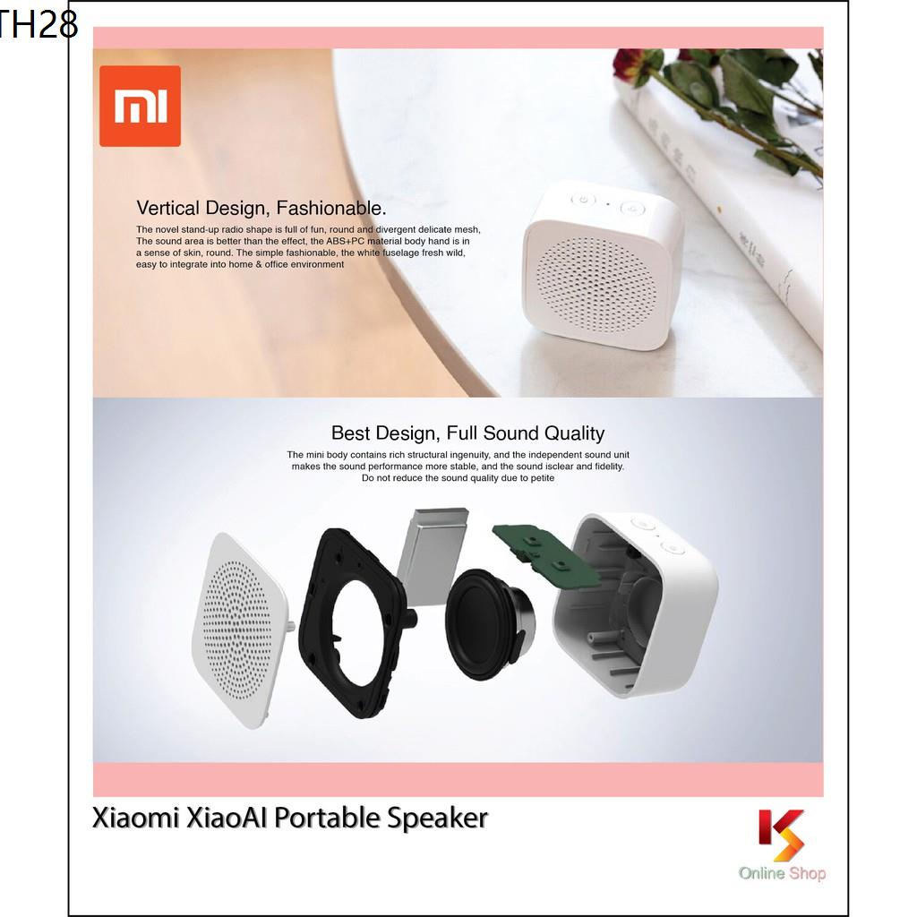 Xiaomi Mi Speaker 3 Portable Speaker (XiaoAI) Bluetooth 5.0 ของแท้ 100% รุ่นใหม่ล่าสุด!!!! เสียงดีมากก เบสแน่น พกพาสะดวก