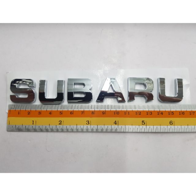 ^Logo Subaru งานพลาสติก ตัวอักษรแยก