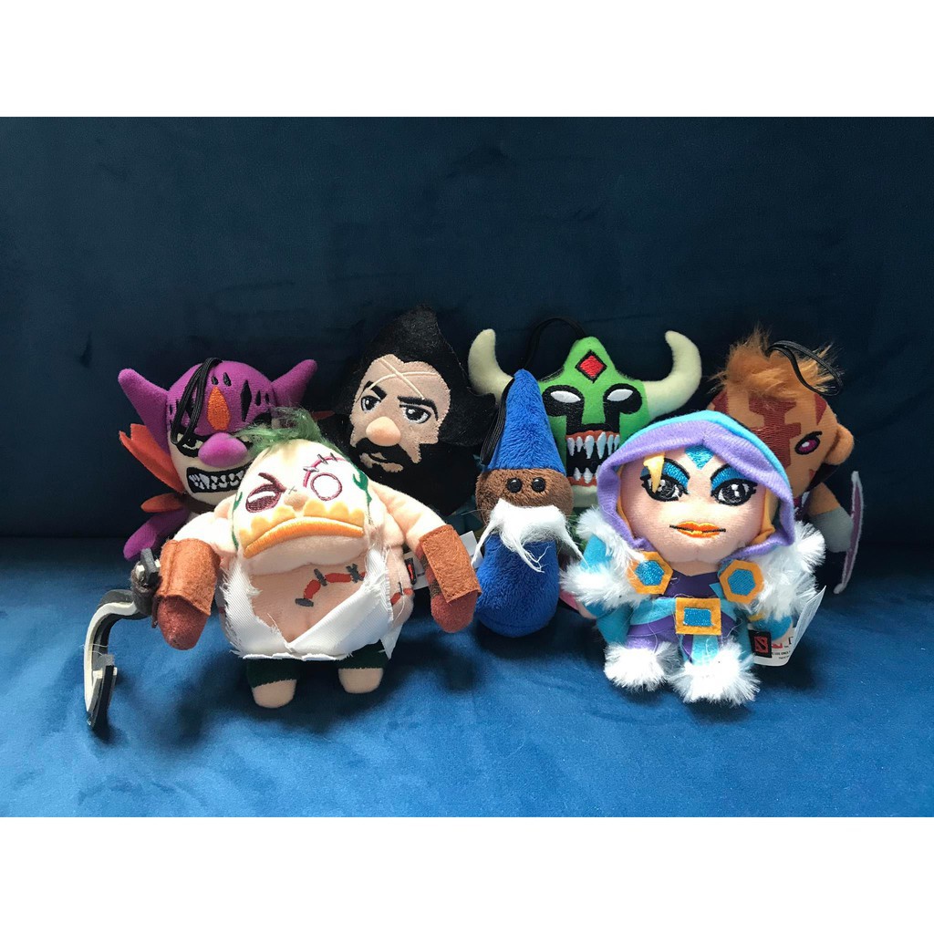 Dota2 Micro Plush ตุ๊กตา Dota2 ลิขสิทธิ์แท้ เลือกตัวได้ (Crystal Maiden, Anti-mage, Lion, Pudge, Und