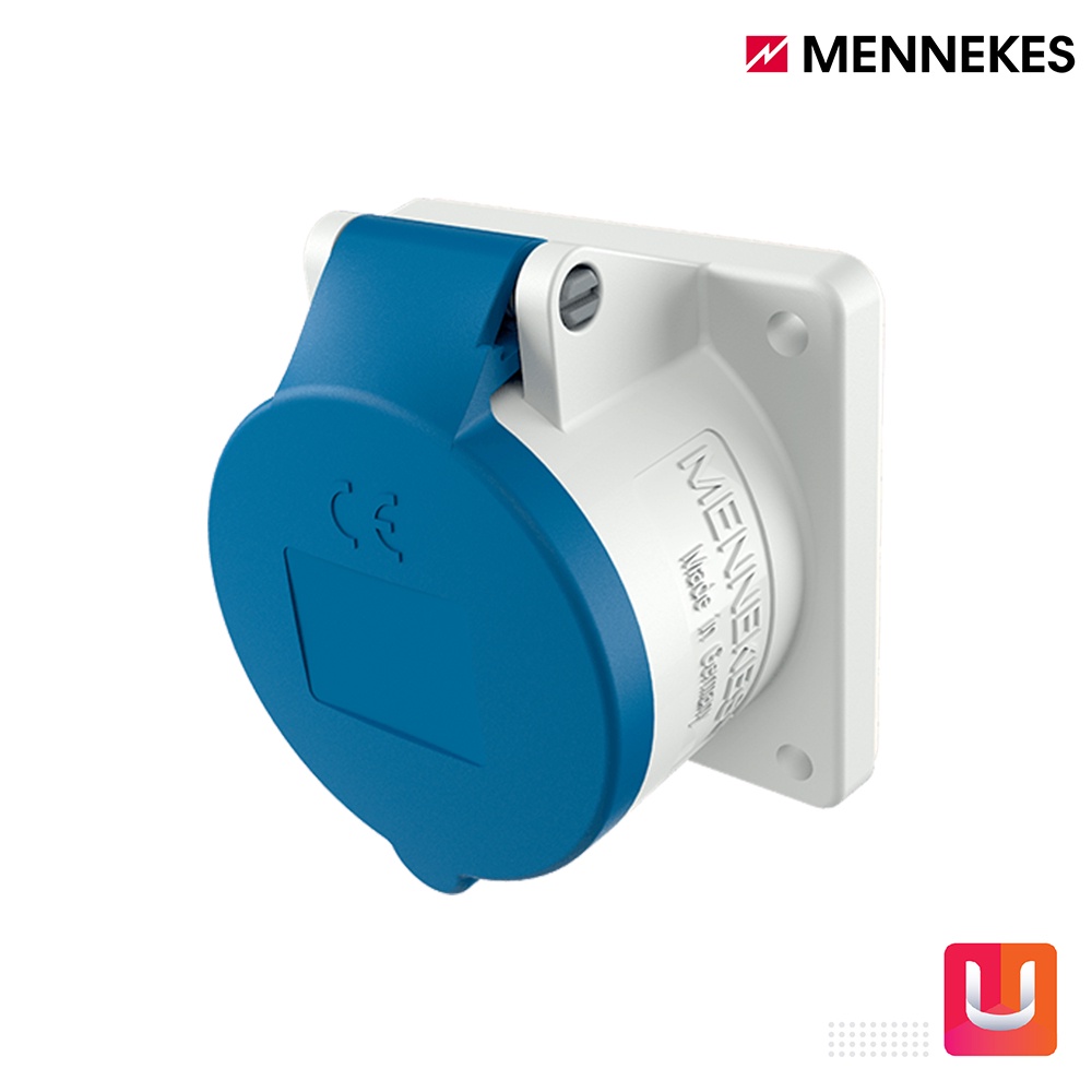 MENNEKES ปลั๊กตัวเมีย CEE แบบฝังตรง IP44 2+E 32A  รหัส 1787 | Uelectric
