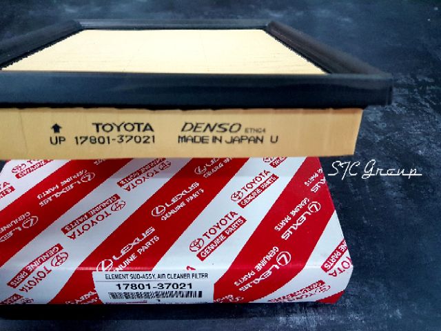 กรองอากาศ Toyota Prius ZVW30 ( Toyota แท้ศูนย์ 100% / JS Asakashi ) ปี 2009-2015 - รูปที่ 2