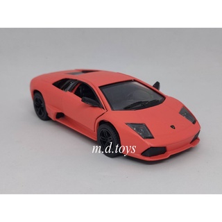 รถโมเดลเหล็ก Lamborghini Murcielago LP640 สีด้าน