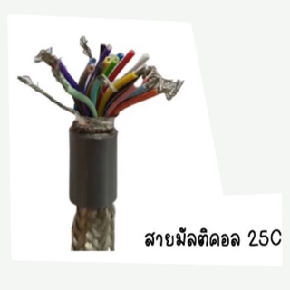 สายมัลติคอร์ 6C Multicore Cable สายสำหรับเดินระบบคอมพิวเตอร์