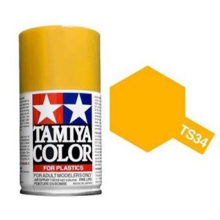 TAMIYA 85034 TS-34 CAMEL YELLOW สีสเปรย์ทามิย่า พ่นโมเดล