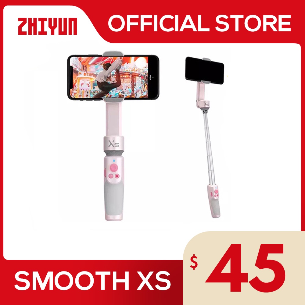ZHIYUN Official SMOOTH XS Phone Gimbals Selfie Stick Handheld Stabilizer Palo Smartphones for iPhone