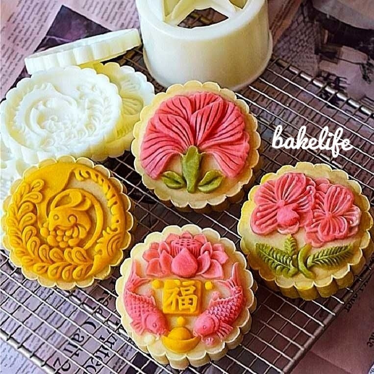 แม่พิมพ์ขนมไหว้พระจันทร์ 125gr / แม่พิมพ์ขนมไหว้พระจันทร์ 150gr / แม่พิมพ์ขนมไหว้พระจันทร์ 200gr