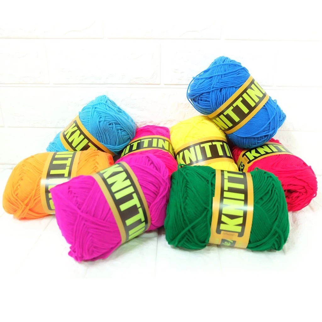 ไหมพรม Eagle (อีเกิ้ล) 4 Ply กลุ่มใหญ่ (เลื่อนรูป ดูชาร์ตสี วิธีระบุสีรูปสุดท้าย)