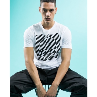 Hydrogen White Optical Skull Tee
