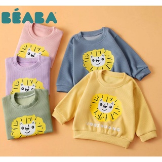 Aoda เสื้อกันหนาวสำหรับเด็ก,คอกลมแขนยาวสไตล์เกาหลีใหม่