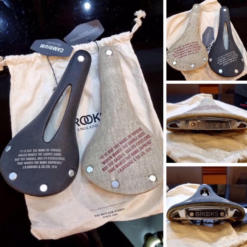 BROOKS: อาน BROOKS CAMBIUM Limited Edition C17 Natural & C15 Slate Carved