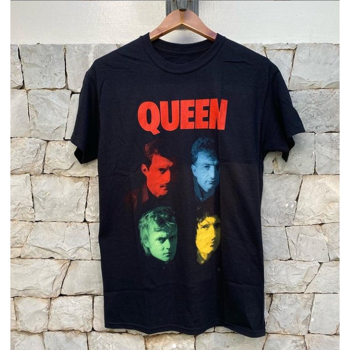 เสื้อวง Queen ลาย Hot Space รับประกันแท้ 100% นำเข้าจาก USA