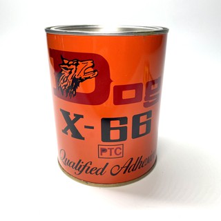 Dog X-66 กาวยางตราหมา กาว กาวอเนกประสงค์ 500ml (ป๋องใหญ่)