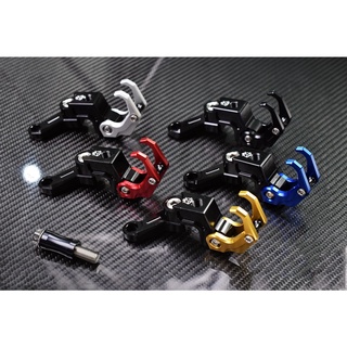 354.  ตัวแขวนหมวก ยึดตรงหูกระจก SevenSpeed รุ่น  FORZA300 FORZA350