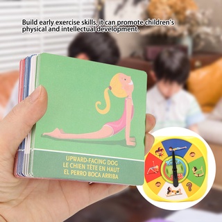 Mother &amp; Baby Yoga Pose Kids Cards Interactive Game for Parents and Children