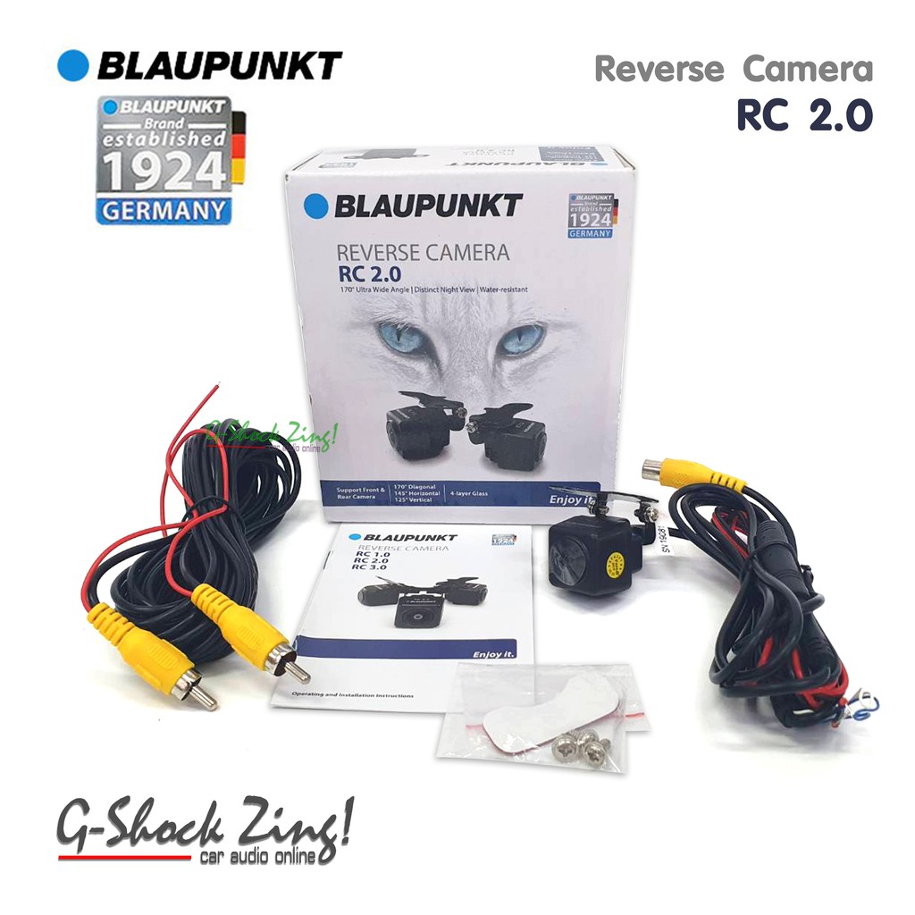 BLAUPUNKT Reverse Camera RC 2.0 กล้องถอยหลัง 4-layer glass 170 ultra Wide angle BLAUPUNKT รุ่น RC 2.