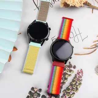 สายรัดไนลอนทดแทนขนาด 22 มม. สําหรับ Huami Amazfit GTR 4 3 Pro GTR2 / Balance 2 3 Ultra / Cheetah Pro / Pace / GTR 47mm