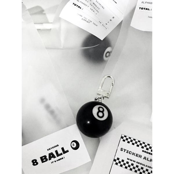 Pre-order 8 Ball keyring - seou_lkids - ThaiPick