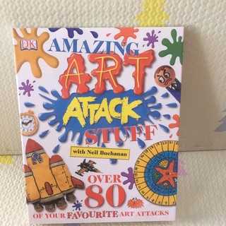 AMAZING ART ATTACK STUFF with Neil Buchananปกแข็งมือสอง-AB กล่อง