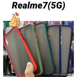 ⚡️⚡️มาใหม่เลยจ้า⭐️ เคสขอบนิ่มหลังแข็งขุ่น For Realme7(5g)